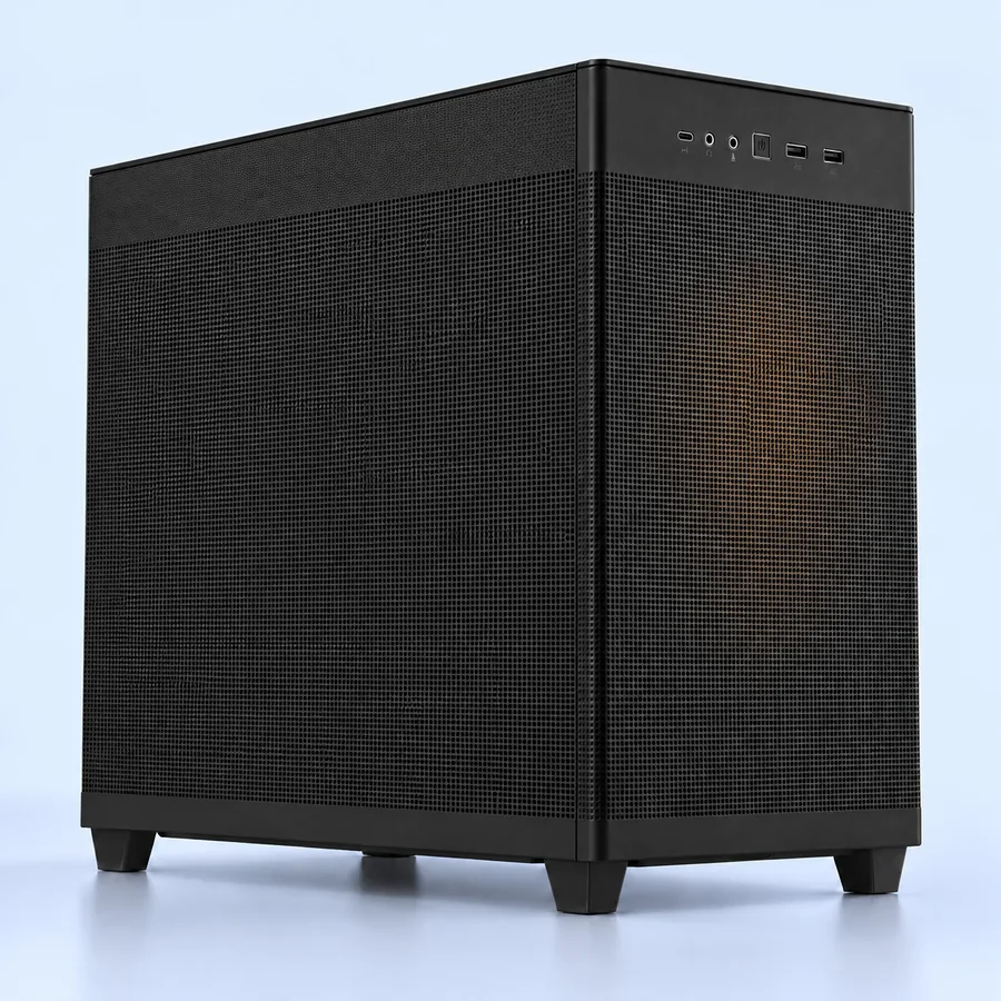 Professional Work PC in black — illustrative preview